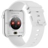 Smartwatch Damski Gravity GT45-4 na bransolecie mesh w kolorze Srebrny/Srebrny o szerokości 20/19mm