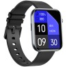 Smartwatch Damski Gravity GT45-5 na bransolecie mesh w kolorze Czarny/Czarny o szerokości 20/19mm