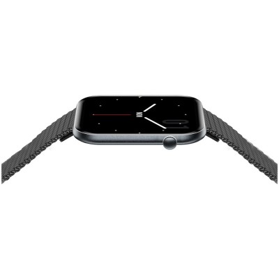 Smartwatch Damski Gravity GT45-5 na bransolecie mesh w kolorze Czarny/Czarny o szerokości 20/19mm