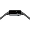 Smartwatch Damski Gravity GT45-5 na bransolecie mesh w kolorze Czarny/Czarny o szerokości 20/19mm