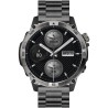 Smartwatch Męski Gravity GT46-2 na pasku gumowym w kolorze Czarny/Granatowy o szerokości 22mm