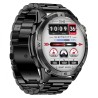 Smartwatch Męski Gravity GT46-2 na pasku gumowym w kolorze Czarny/Granatowy o szerokości 22mm