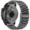 Smartwatch Męski Gravity GT46-1 na pasku gumowym w kolorze Czarny/Czarny o szerokości 22mm