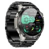 Smartwatch Męski Gravity GT46-3 na pasku gumowym w kolorze Grafitowy/Czarny o szerokości 22mm