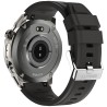 Smartwatch Męski Gravity GT46-3 na pasku gumowym w kolorze Grafitowy/Czarny o szerokości 22mm