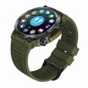 Smartwatch Męski Gravity GT7-3 PRO na pasku gumowym w kolorze KHAKI/KHAKI o szerokości 22mm