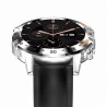 Smartwatch Męski Gravity GT9-6  w kolorze SREBRNY/CZARNY o szerokości 22mm