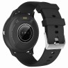 Smartwatch Damski Gravity GT1-4 PRO na pasku gumowym w kolorze CZARNY/CZARNY o szerokości 22mm