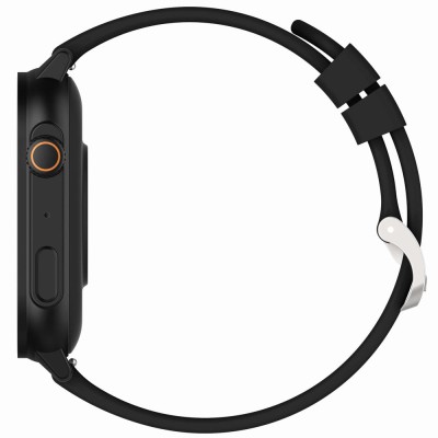 Smartwatch Męski Gravity GT15-1  w kolorze CZARNY/CZARNY o szerokości 22mm