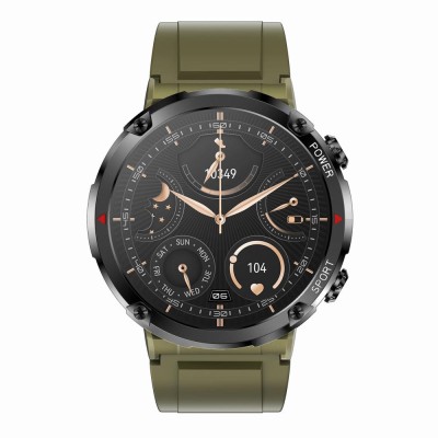 Smartwatch Męski Gravity GT21-7 na pasku gumowym w kolorze KHAKI/KHAKI o szerokości 22mm