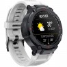 Smartwatch Męski Gravity GT7-6 na pasku gumowym w kolorze CZARNY/BIAŁY o szerokości 22mm