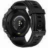 Smartwatch Męski Gravity GT8-1 na pasku gumowym w kolorze CZARNY/CZARNY o szerokości 22mm