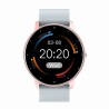 Smartwatch Damski Gravity GT1-8 na pasku gumowym w kolorze RÓŻOWY/SZARY o szerokości 22mm