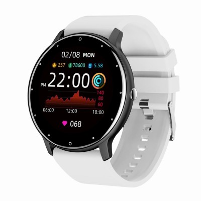 Smartwatch Damski Gravity GT1-11 na pasku gumowym w kolorze CZARNY/BIAŁY o szerokości 22mm