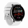 Smartwatch Damski Gravity GT1-11 na pasku gumowym w kolorze CZARNY/BIAŁY o szerokości 22mm