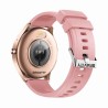 Smartwatch Damski Gravity GT2-1 na pasku gumowym w kolorze RÓŻOWY/RÓŻOWY o szerokości 22mm