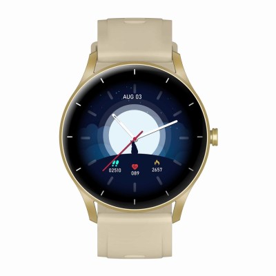 Smartwatch Damski Gravity GT2-4 na pasku gumowym w kolorze ZŁOTY/ZŁOTY o szerokości 22mm