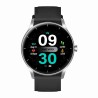 Smartwatch Damski Gravity GT2-6 na pasku gumowym w kolorze SREBRNY/CZARNY o szerokości 22mm