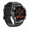 Smartwatch Męski Gravity GT9-1 na pasku gumowym w kolorze CZARNY/CZARNY o szerokości 22mm