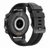 Smartwatch Męski Gravity GT9-1 na pasku gumowym w kolorze CZARNY/CZARNY o szerokości 22mm