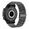 Smartwatch Męski Gravity GT9-2 na bransolecie stalowej w kolorze CZARNY/CZARNY o szerokości 22mm