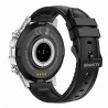 Smartwatch Męski Gravity GT9-6  w kolorze SREBRNY/CZARNY o szerokości 22mm